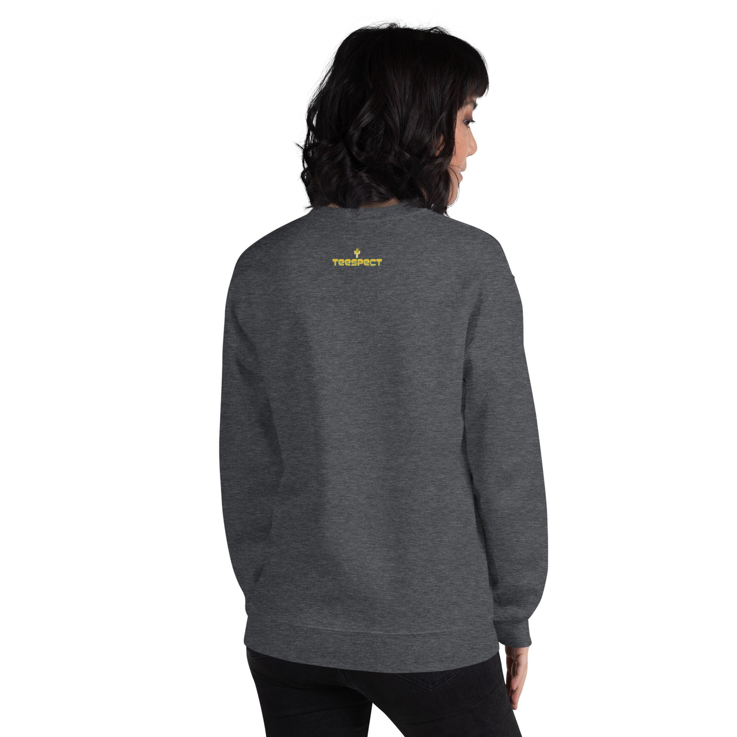 Spooky Show Peek-A-Boo Halloween Ghouls Unisex Crew Neck Sweatshirt TeeSpect