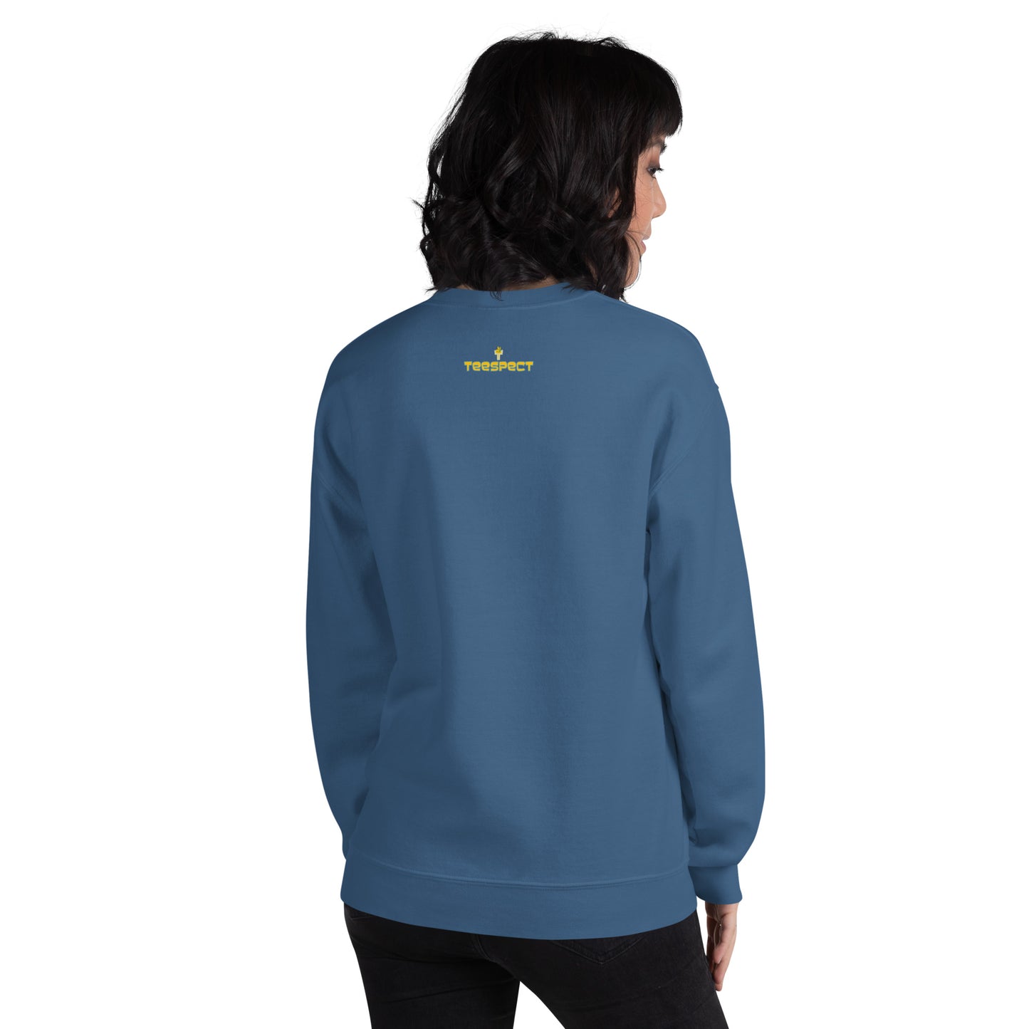 Spooky Show Peek-A-Boo Halloween Ghouls Unisex Crew Neck Sweatshirt TeeSpect