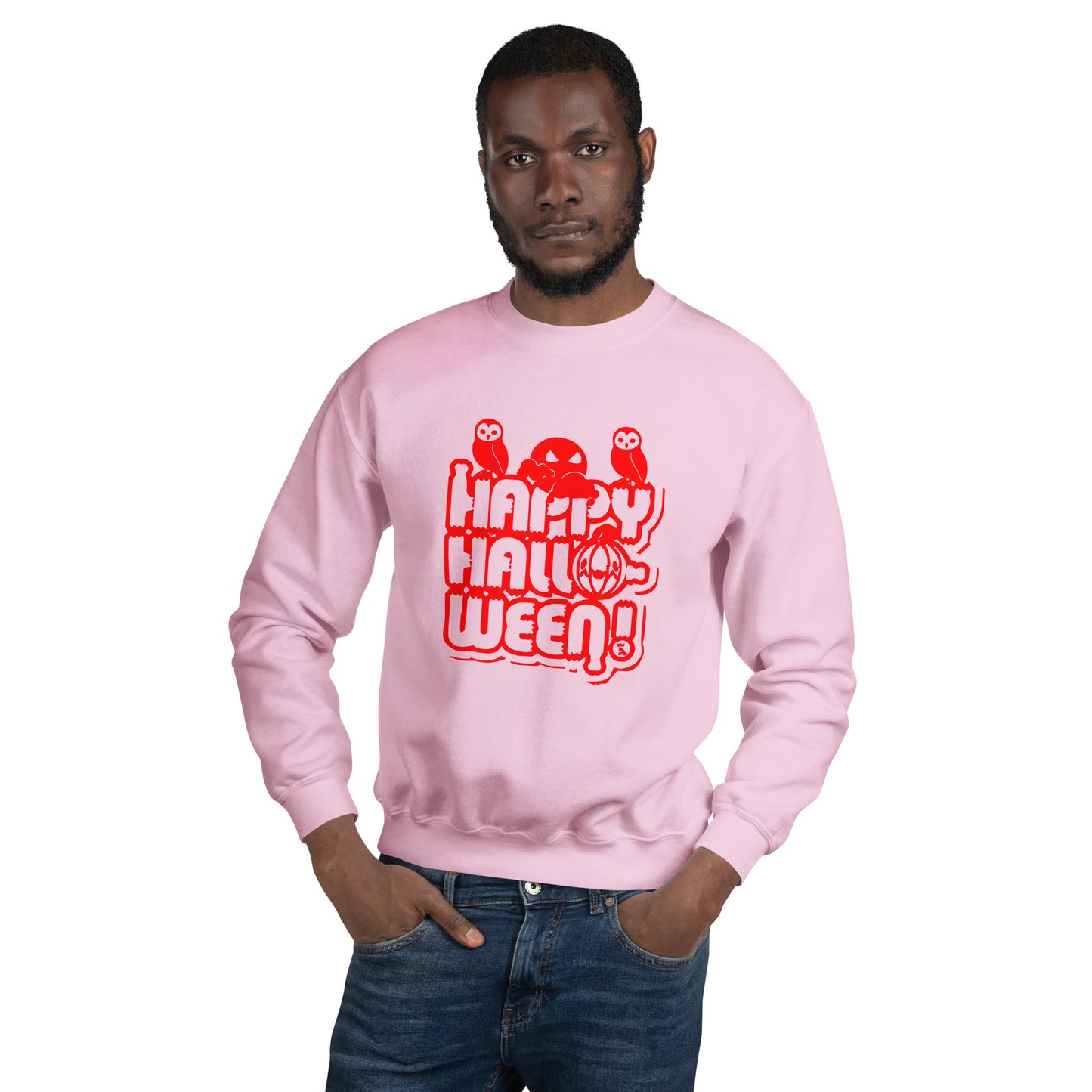 Happy Halloween! Unisex Crew Neck Sweatshirt TeeSpect