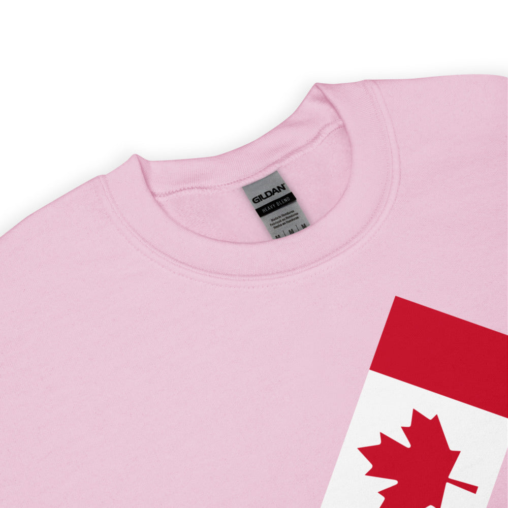 Elegant Maple Leaf Canada Unisex Crew Neck Sweatshirt TeeSpect
