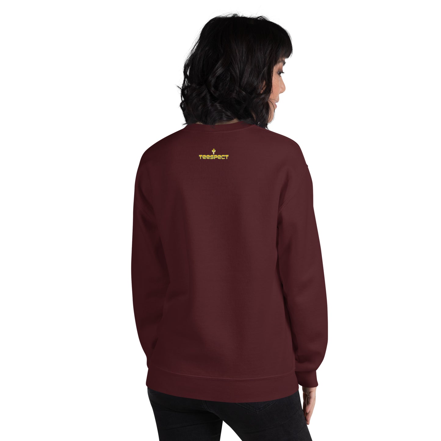 Spooky Show Peek-A-Boo Halloween Ghouls Unisex Crew Neck Sweatshirt TeeSpect