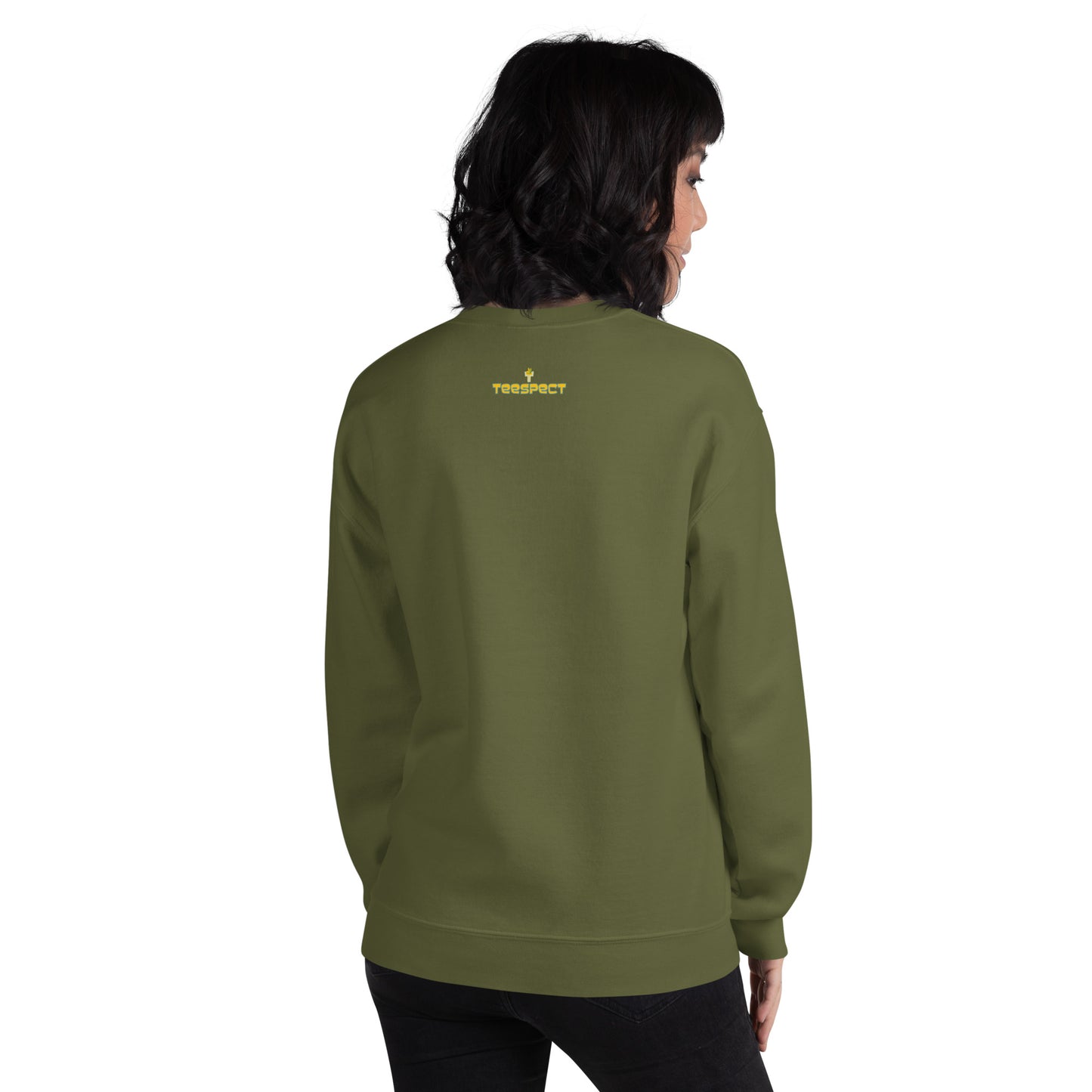 Spooky Show Peek-A-Boo Halloween Ghouls Unisex Crew Neck Sweatshirt TeeSpect