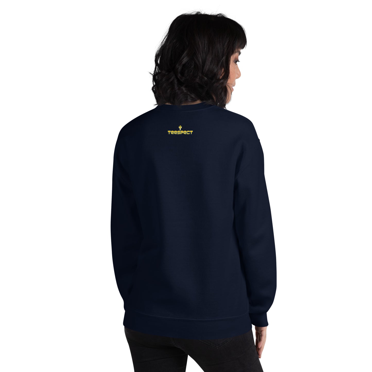 Spooky Show Peek-A-Boo Halloween Ghouls Unisex Crew Neck Sweatshirt TeeSpect