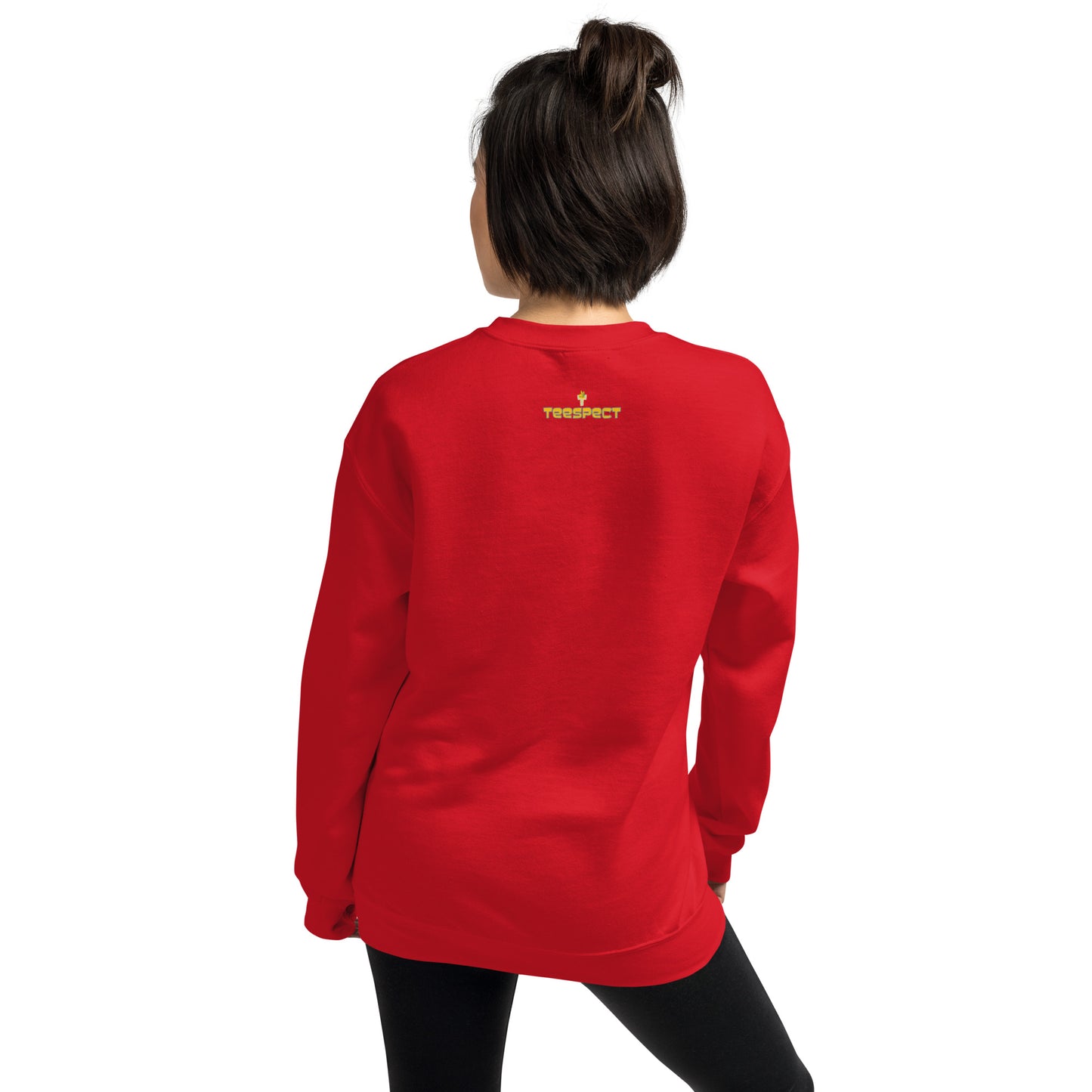Sweetheart Hearts Unisex Crew Neck Sweatshirt TeeSpect