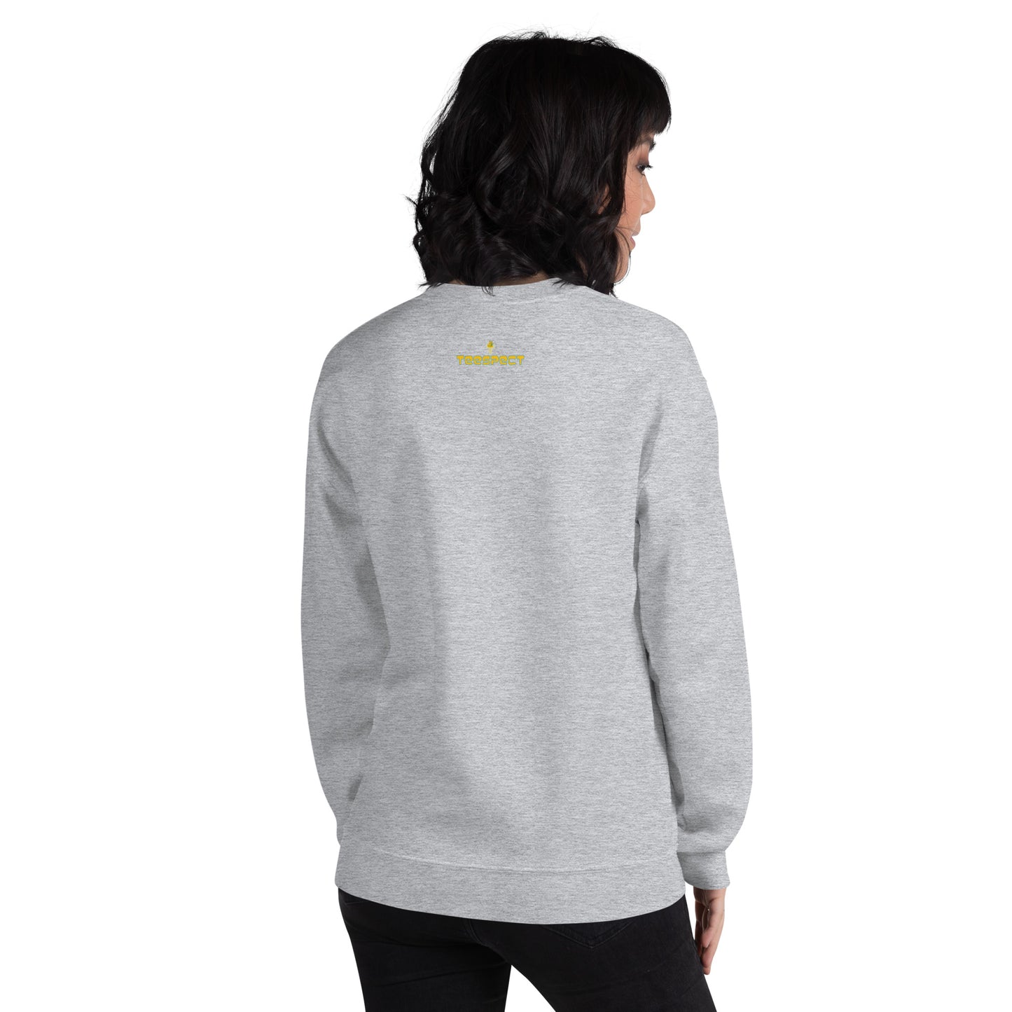 Spooky Show Peek-A-Boo Halloween Ghouls Unisex Crew Neck Sweatshirt TeeSpect