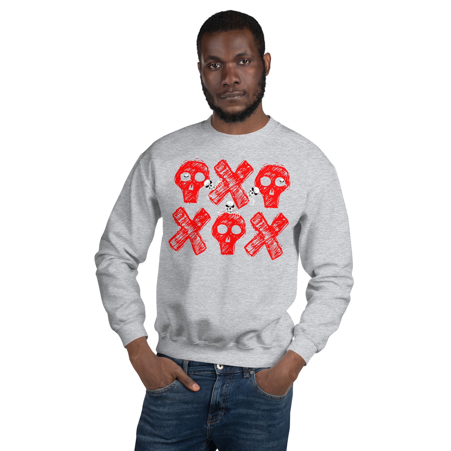 Spooky Show Peek-A-Boo Halloween Ghouls Unisex Crew Neck Sweatshirt TeeSpect