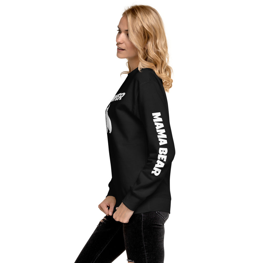 Custom Name Bold Mama Bear Personalized Unisex Fleece Pullover | Cotton Heritage M2480 TeeSpect
