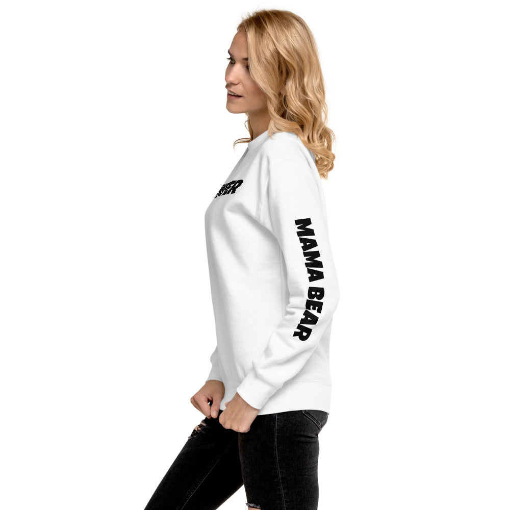 Custom Name Bold Mama Bear Personalized Unisex Fleece Pullover | Cotton Heritage M2480 TeeSpect