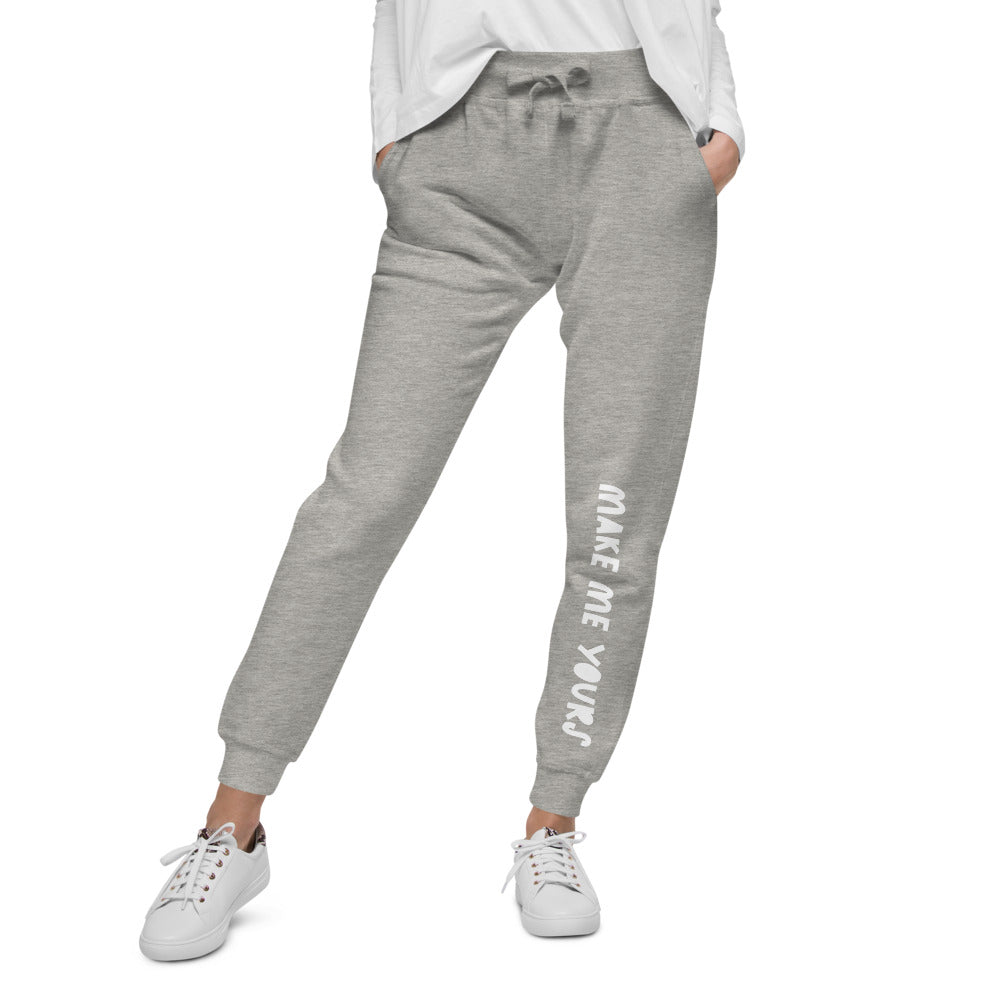 Custom Text Personalized Unisex Fleece Sweatpants TeeSpect