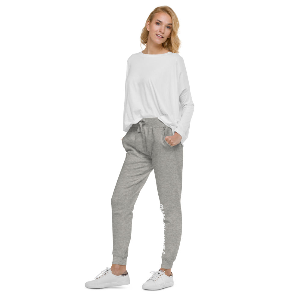 Custom Text Personalized Unisex Fleece Sweatpants TeeSpect