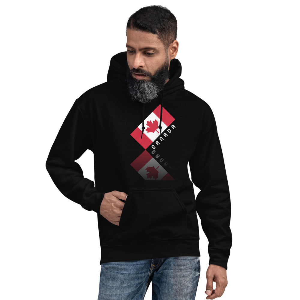 Elegant Maple Leaf Canada Unisex Heavy Blend Hooded Sweatshirt TeeSpect