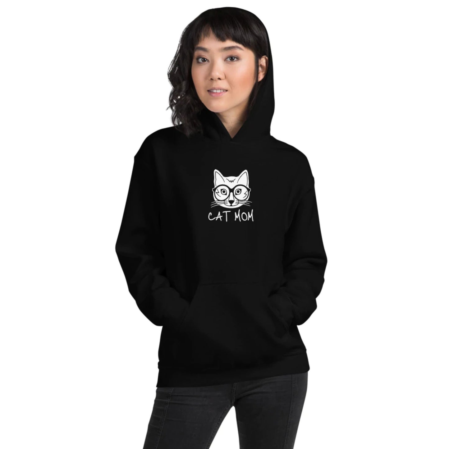 Cat Mom Heavy Blend Hoodie TeeSpect