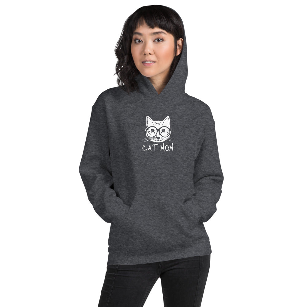 Cat Mom Heavy Blend Hoodie TeeSpect