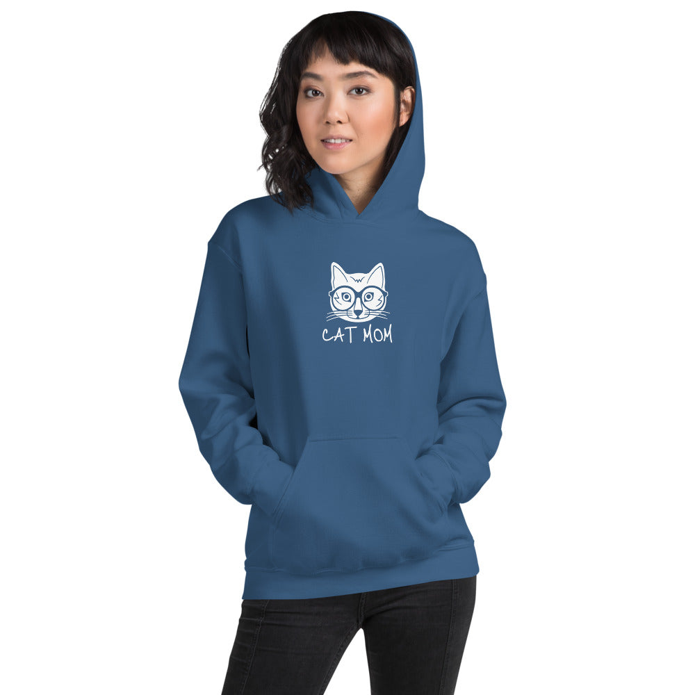 Cat Mom Heavy Blend Hoodie TeeSpect