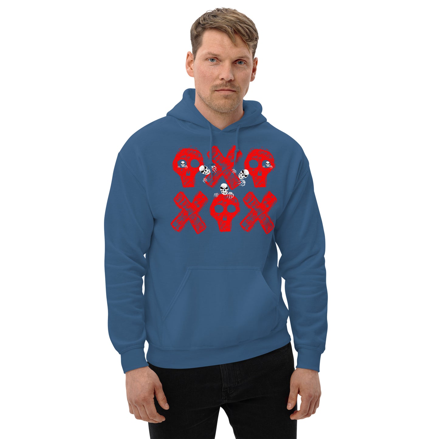 Spooky Show Peek-A-Boo Halloween Ghouls Unisex Heavy Blend Hooded Sweatshirt TeeSpect