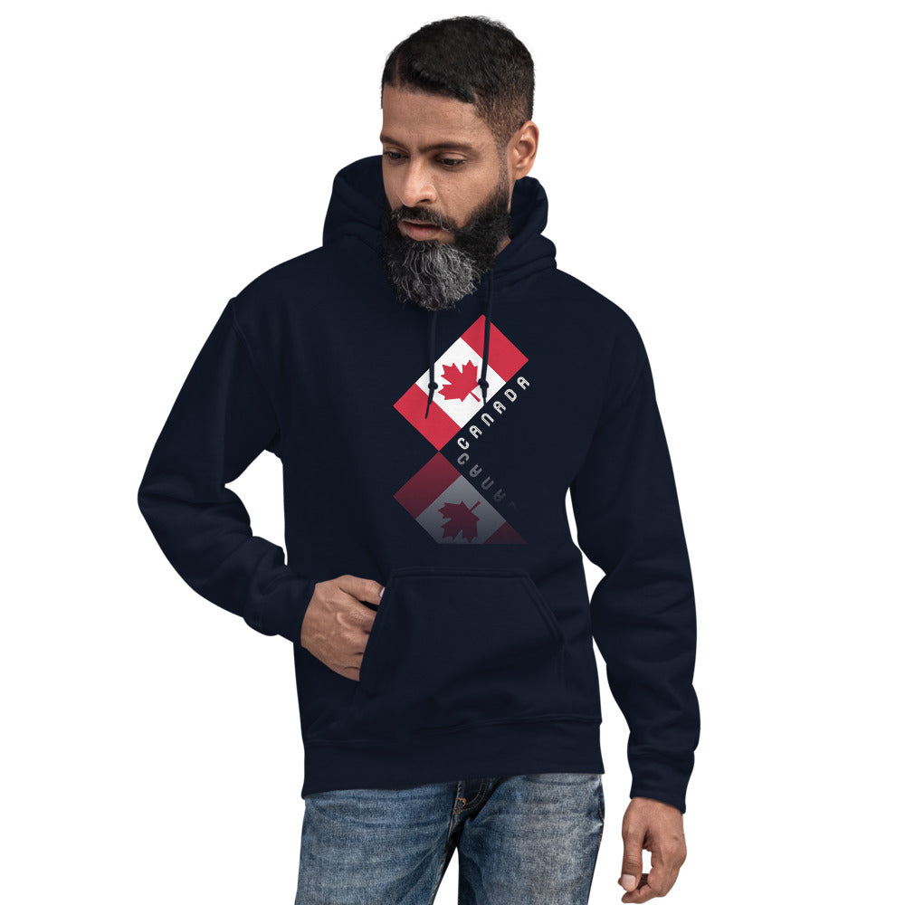 Elegant Maple Leaf Canada Unisex Heavy Blend Hooded Sweatshirt TeeSpect