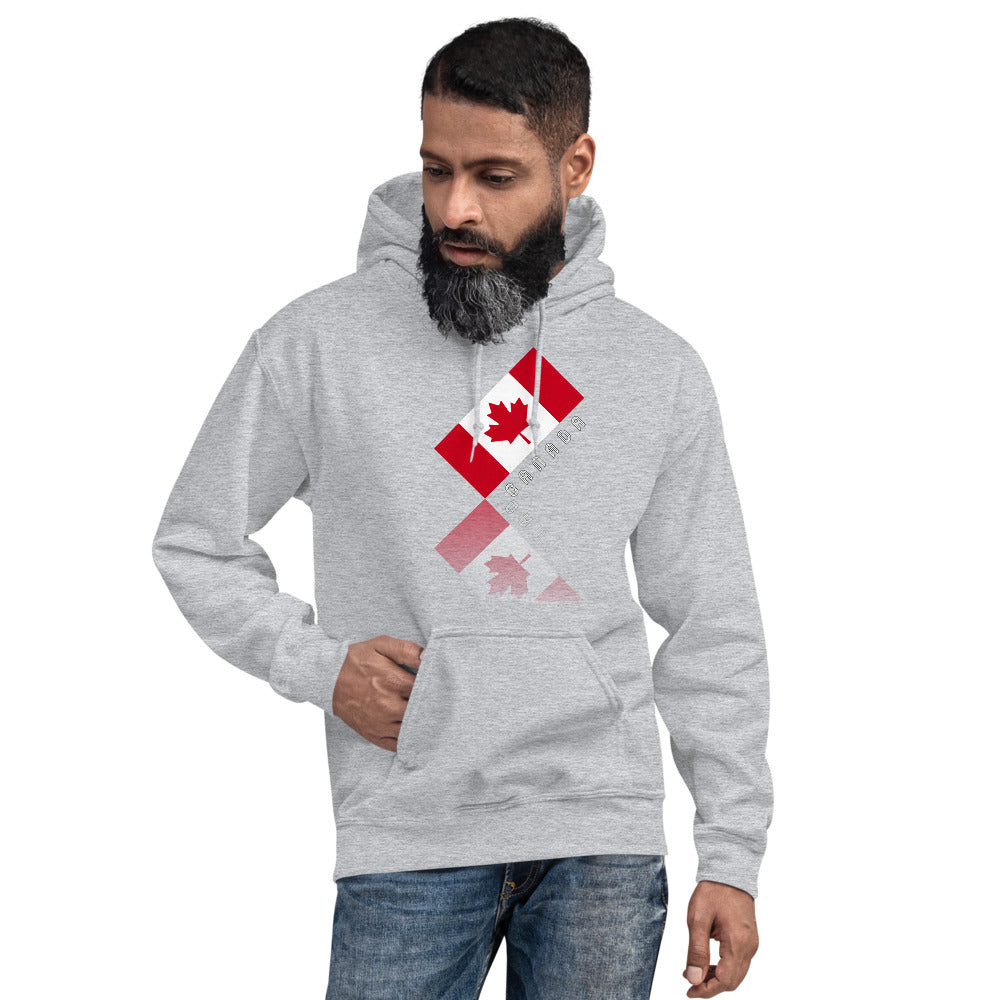 Elegant Maple Leaf Canada Unisex Heavy Blend Hooded Sweatshirt TeeSpect