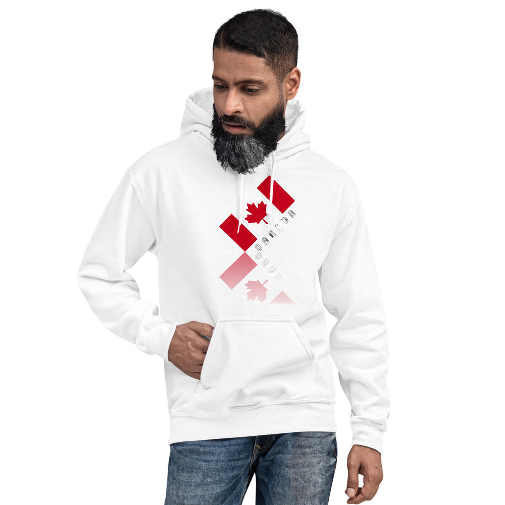 Elegant Maple Leaf Canada Unisex Heavy Blend Hooded Sweatshirt TeeSpect