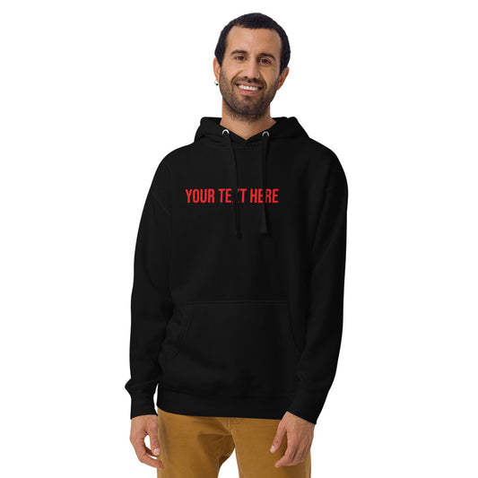 Custom Text - Name Personalized Unisex Heavy Blend Hoodie | Gildan 18500 TeeSpect