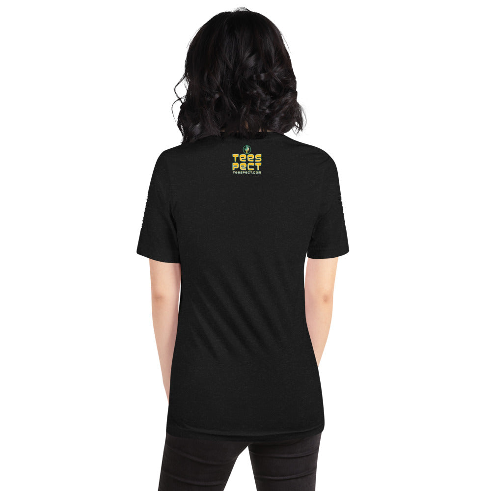 Custom Name Bold Mama Bear Personalized Unisex Short-Sleeve Staple T-Shirt TeeSpect
