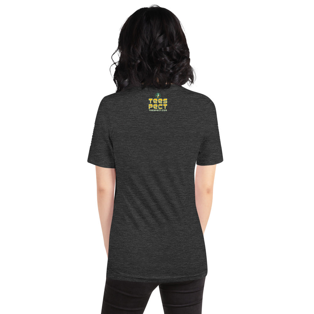Custom Name Bold Mama Bear Personalized Unisex Short-Sleeve Staple T-Shirt TeeSpect