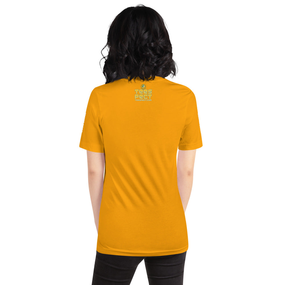 Custom Name Bold Mama Bear Personalized Unisex Short-Sleeve Staple T-Shirt TeeSpect