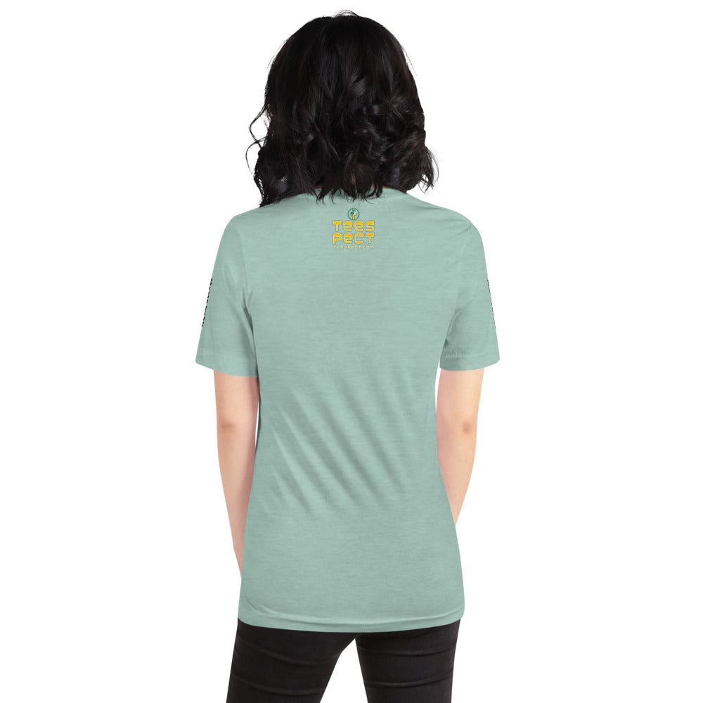 Custom Name Bold Mama Bear Personalized Pastel Unisex Short-Sleeve Staple T-Shirt TeeSpect