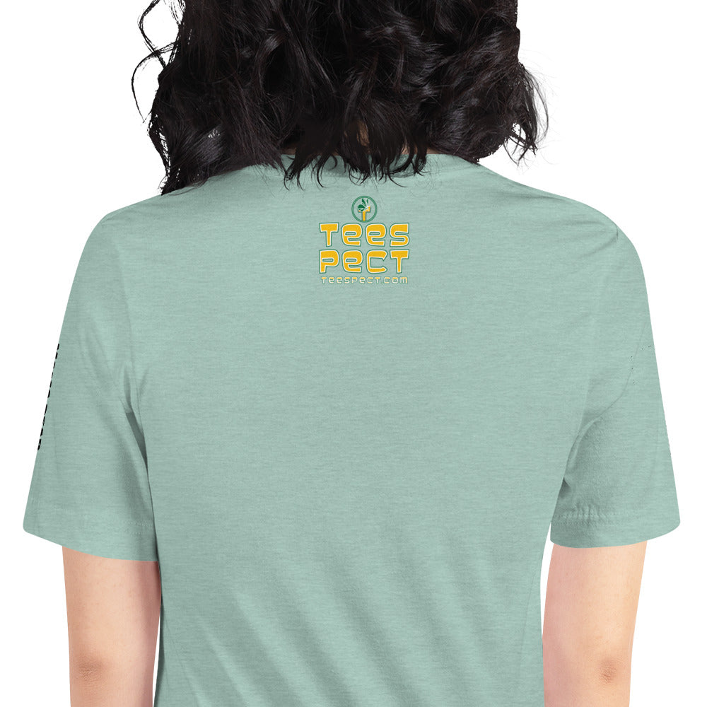 Custom Name Bold Mama Bear Personalized Pastel Unisex Short-Sleeve Staple T-Shirt TeeSpect