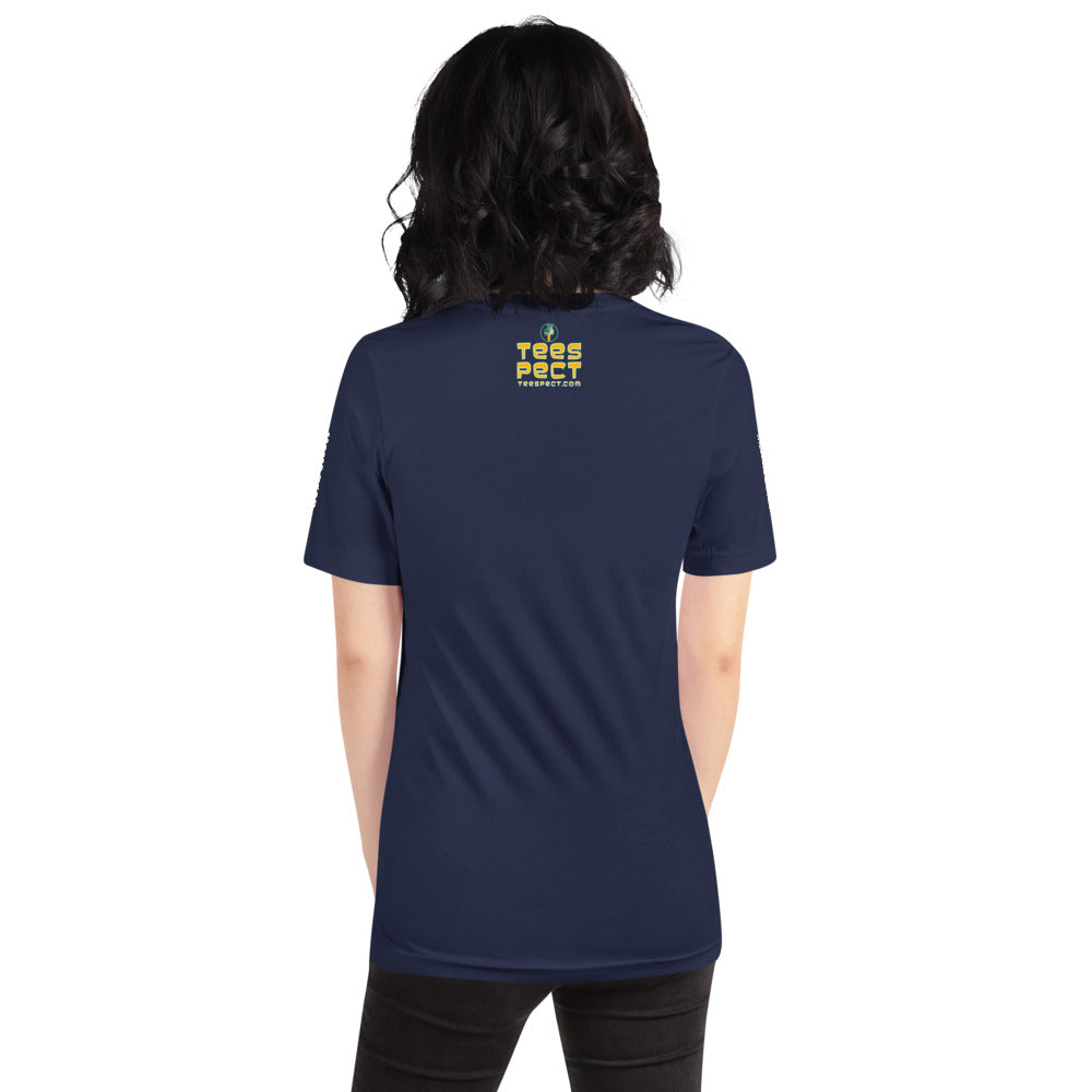 Custom Name Bold Mama Bear Personalized Unisex Short-Sleeve Staple T-Shirt TeeSpect