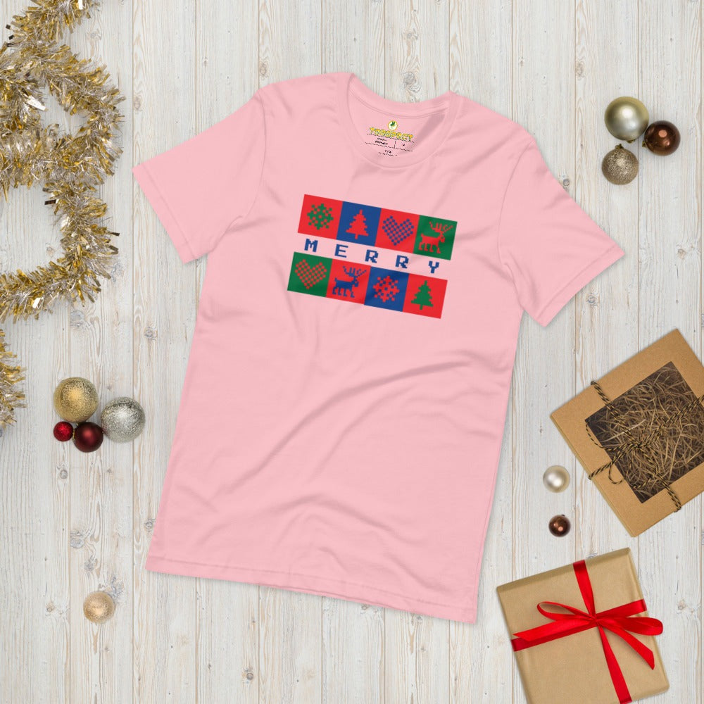 Merry Box Unisex Staple Short-Sleeve T-Shirt - Bella + Canvas 3001 TeeSpect