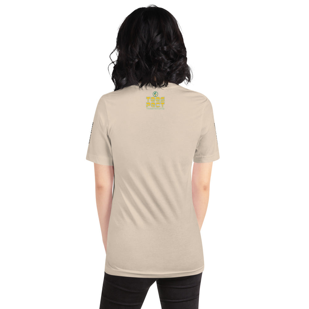 Custom Name Bold Mama Bear Personalized Pastel Unisex Short-Sleeve Staple T-Shirt TeeSpect