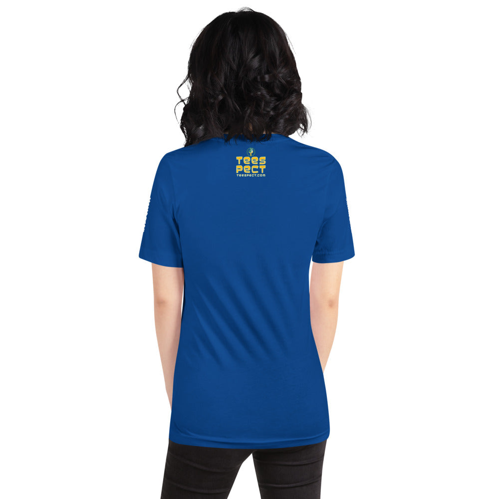 Custom Name Bold Mama Bear Personalized Unisex Short-Sleeve Staple T-Shirt TeeSpect