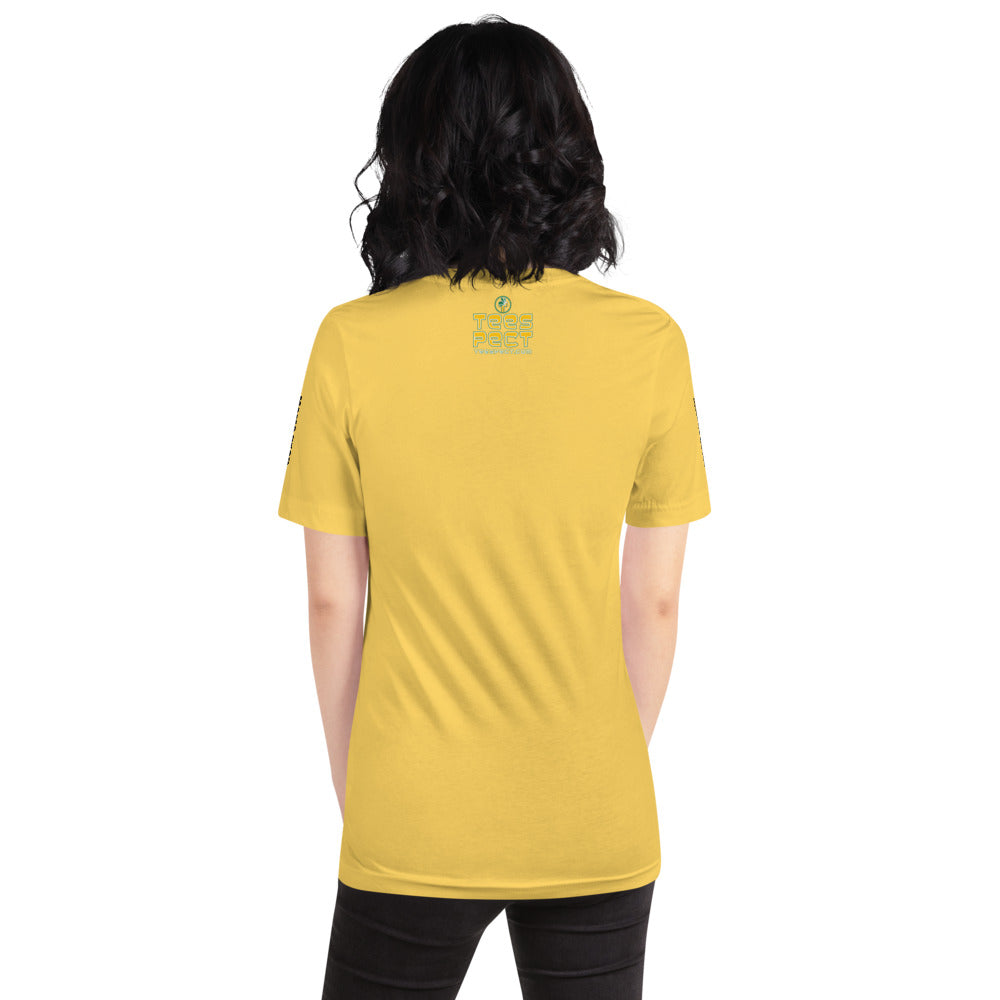 Custom Name Bold Mama Bear Personalized Pastel Unisex Short-Sleeve Staple T-Shirt TeeSpect