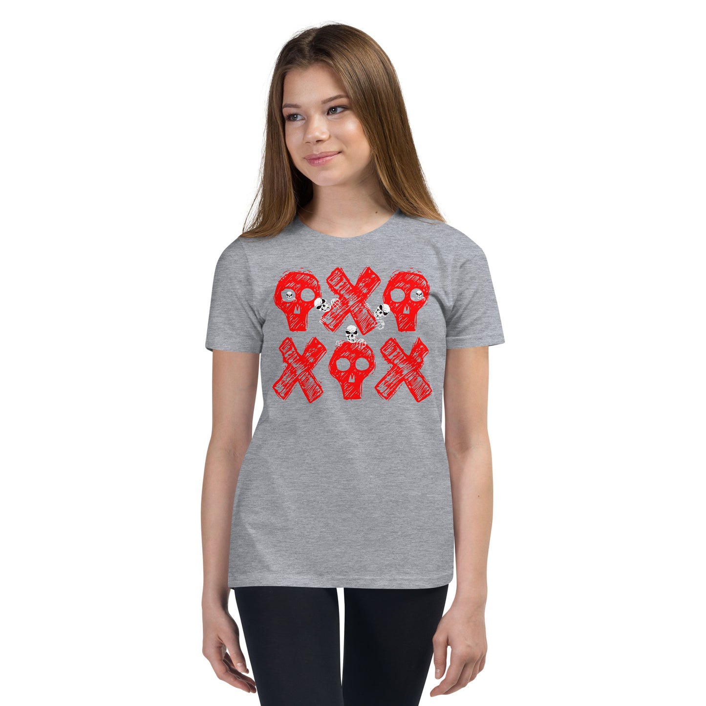 Spooky Show Peek-A-Boo Halloween Ghouls Premium Youth Short Sleeve T-Shirt TeeSpect