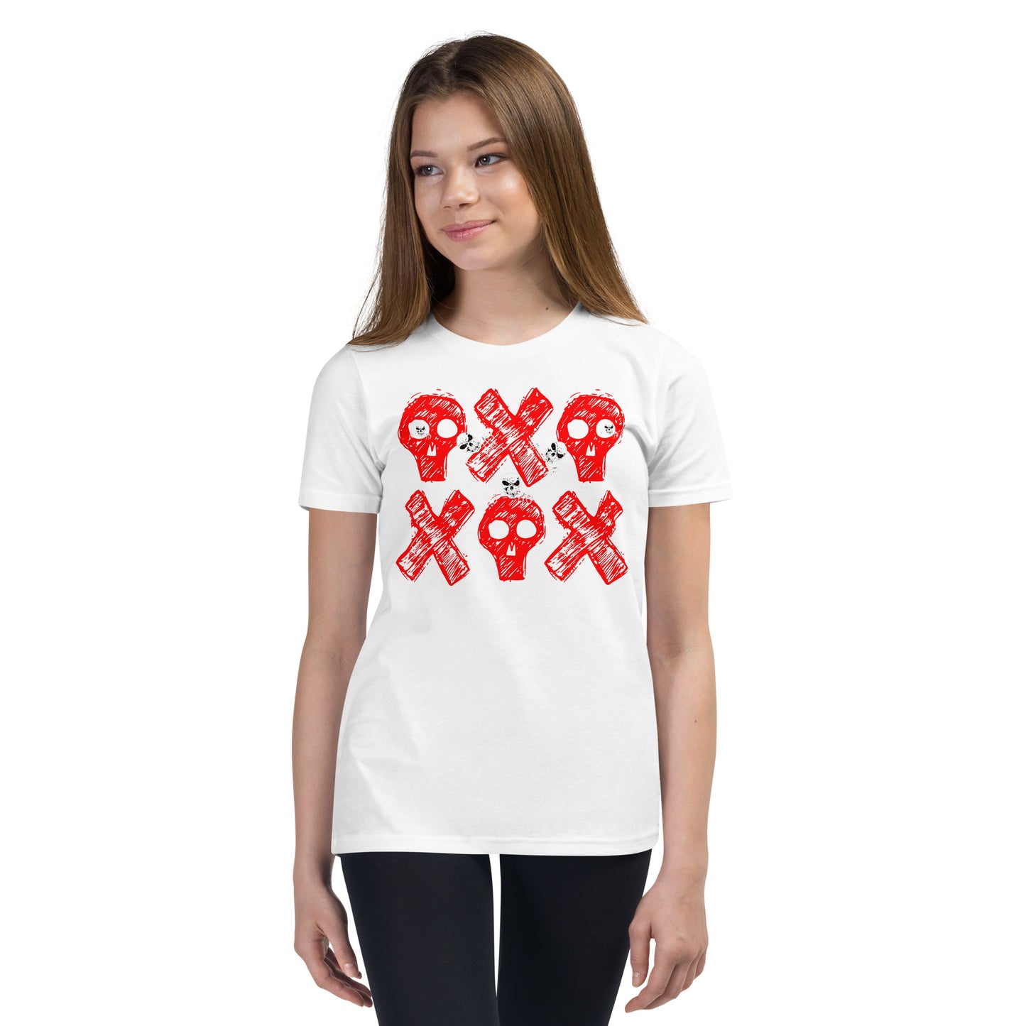 Spooky Show Peek-A-Boo Halloween Ghouls Premium Youth Short Sleeve T-Shirt TeeSpect
