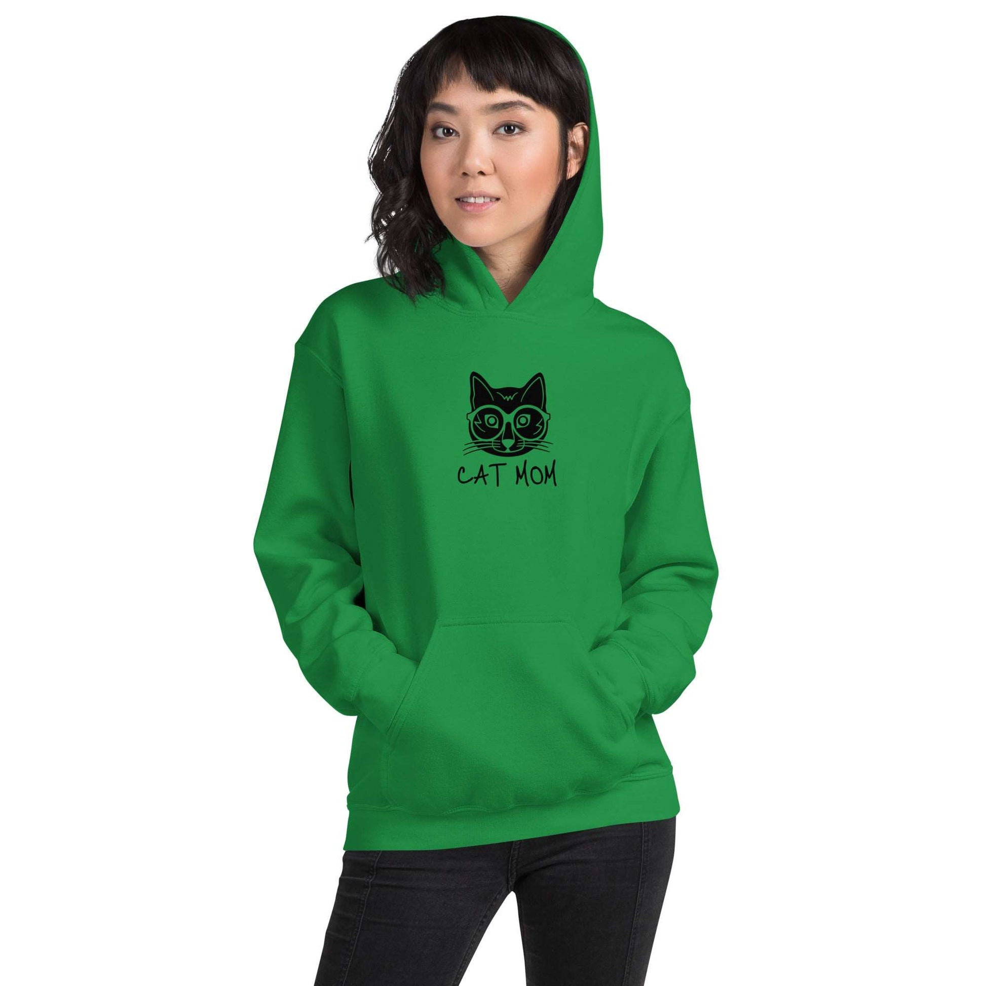 Cat Mom Heavy Blend Hoodie TeeSpect