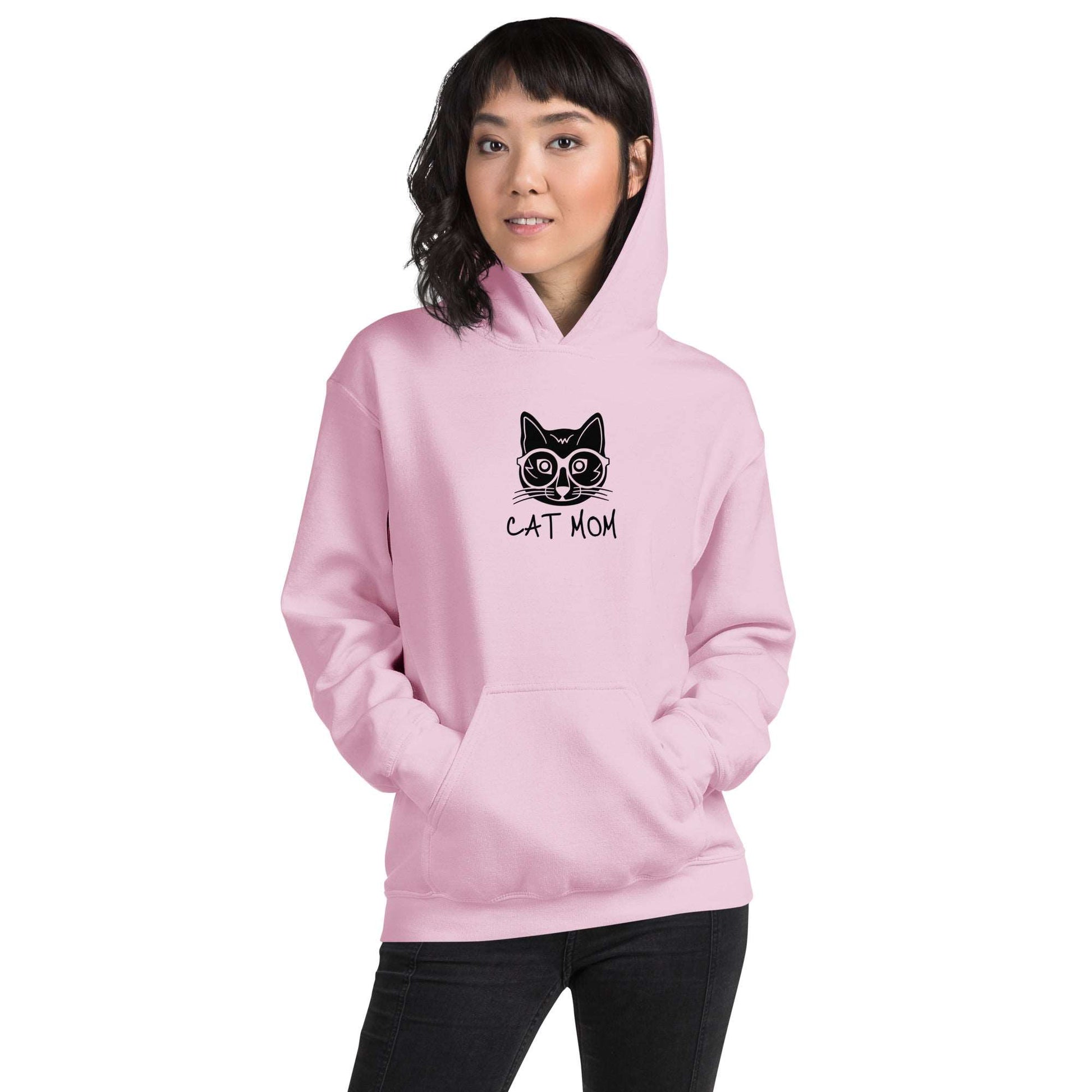 Cat Mom Heavy Blend Hoodie TeeSpect