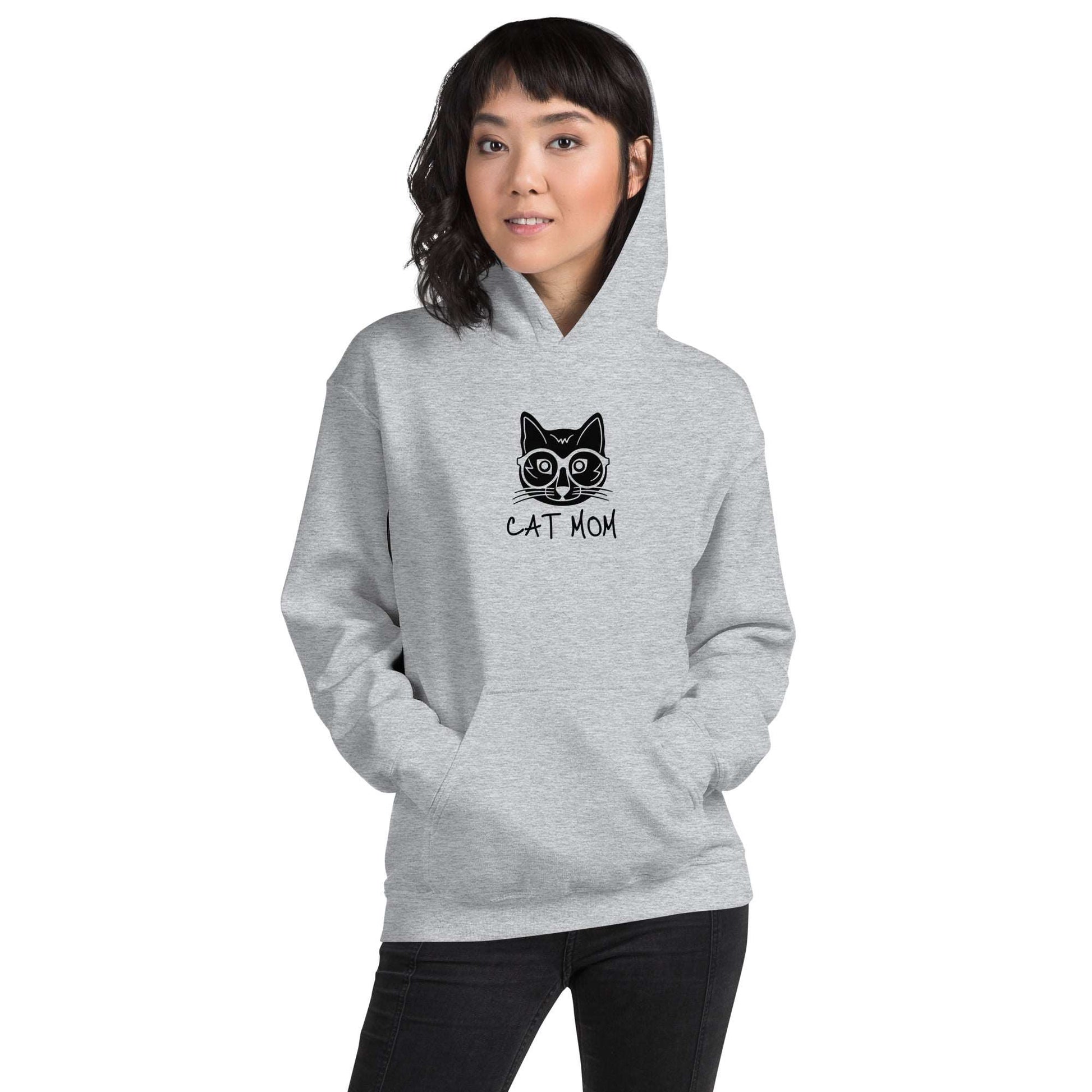 Cat Mom Heavy Blend Hoodie TeeSpect