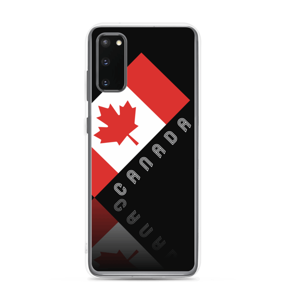 Elegant Maple Leaf Canada Samsung Black Case TeeSpect