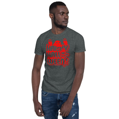 Happy Halloween! Unisex Basic Softstyle Short-Sleeve T-Shirt TeeSpect